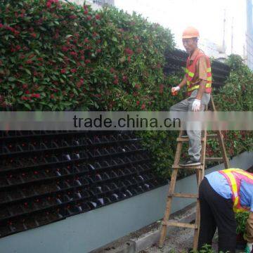 New Green Wall Artificial Plant Walls Decorative Plastic Brick Wall photo-5