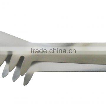 stainless steel pasta tong,spaghetti tong, food tong,serving tong