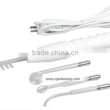 High Quality Portable High Frequency D'arsonval + 4 Red Ray Electrodes Spot Remover Alta Hot Tub Facial Skin Care Spa photo-2