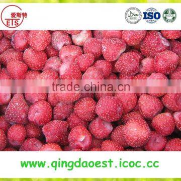 Export bulk Hot sale frozen IQF fresh strawberry