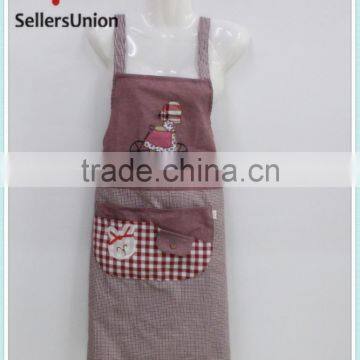 No.1 yiwu commission agent wanted Reusable Cotton Kitchen Apron, Cooking Aprons