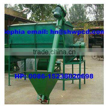 Horizontal animal feed mixer machine/poultry fodder mixing machine 0086-15238020698