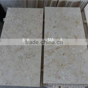 Natural Beige Stone Marble Slab Crema Marfil Marble photo-6