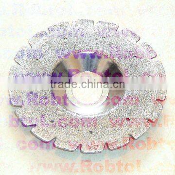 Electroplated Diamond Grinding Cup Wheel with Segmented Rim(ELAW)