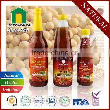 Halal hot spicy sauce 60ml factory