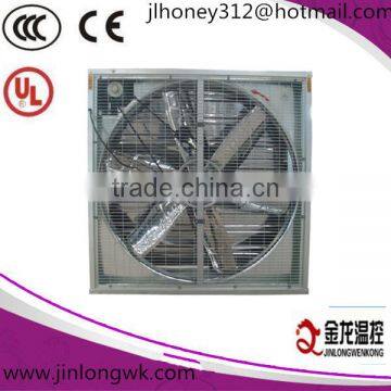 1100mm Wall Mounted Exhaust Fan With Butterfly For Workshop