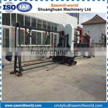 Chipper Wood cutting Twin Vertical Band saw machine with high quality