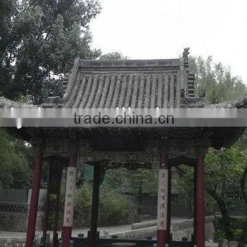 Chinese Classic Roof Clay tiles for garden house