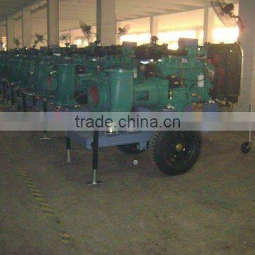 DIESEL WATER PUMP POWERED BY CUMMINS ENGINE with Trailer