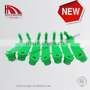 Sheep Ear Tag 41*15 mm Green TPU Animal Ear Tag photo-2