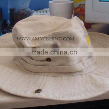 Wholesale fishing Cotton cowboy hat Printing Custom Cheap Bucket cap and hat