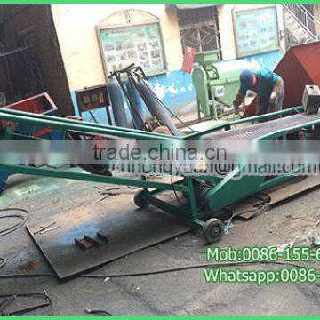 conveying coal granules belt conveyors for truck loading unloading