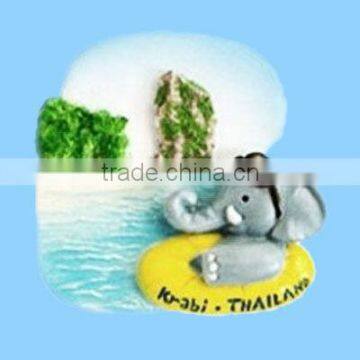Elephant High Quality Resin Custom 3D fridge Magnets