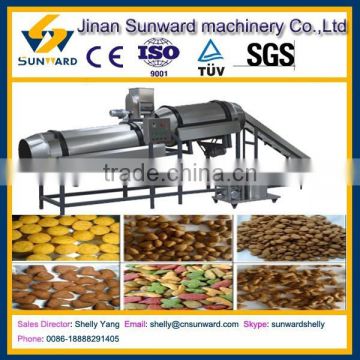 New design High quality fish feed pellet seasoning machine