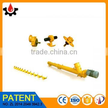 The auger for gypsum powder cement and other not corrosive powder