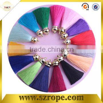 Silk tassel for key decoration