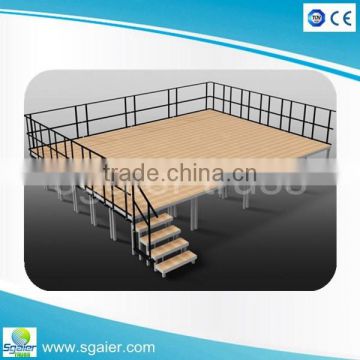 2017 used portable aluminum truss stage