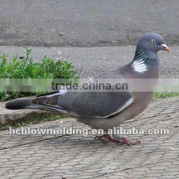 OEM Blow Molding Plastic HDPE Bird Simulation Animal Plastic Bird Decoy