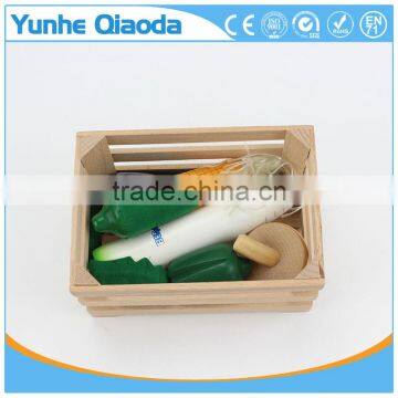 Cutting Fruit Set - Wooden Play Food Kitchen Accessory photo-2