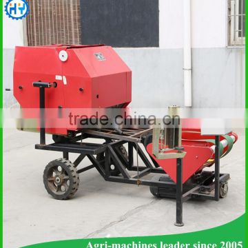 Automatic mini wheat straw baler