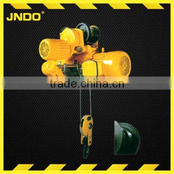 Standard form CD1 5T 220v wire rope electric hoist