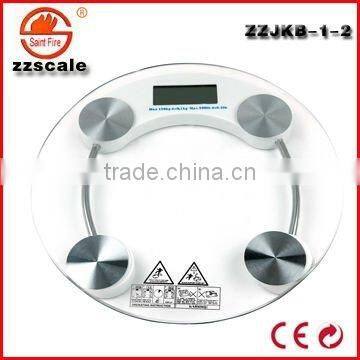 Round bathroom scale weight digital health balance