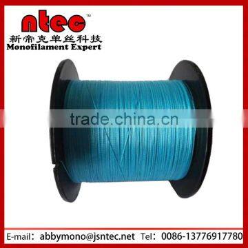 1000M 8 weaves blue color PE braided fishing line