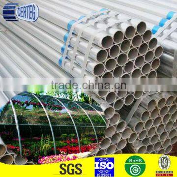 building materials galvanized irrigation pipe spiral welded round steel pipe