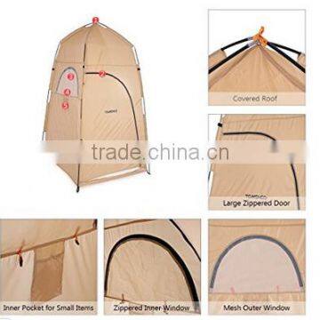 Portable Outdoor Shower Bath Changing Fitting Room Tent Shelter Camping Beach Privacy Toilet photo-3