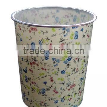 PP material Home use colorful plastic trash bin