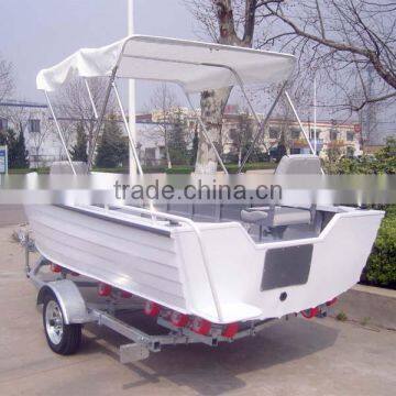 CE certificated 15ft new Aluminum Bass Boat