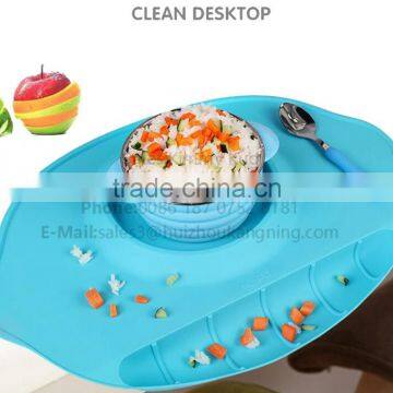 Popular High quality Place mats silicone dinner tableware food tray