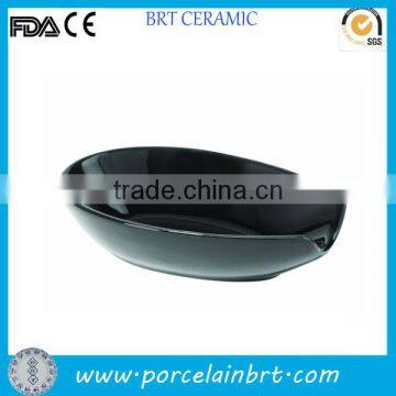 Porcelain black wholesale Spoon Holder