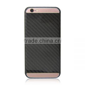 Carbon fiber back cover for iphone 6 carbon fiber case