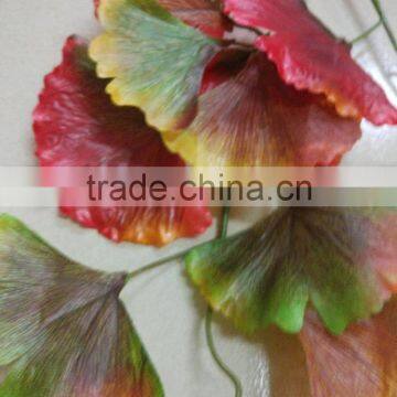 SJ070915 Artificial Tree Leaf/decorative Ginkgo Biloba Leaf/folium Ginkgo photo-3