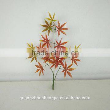 mini artificial maple leaf / fake leaves wholesale