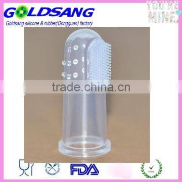 Baby Buddy Infant Finger Tooth Gum Brush Silicone Toothbrush photo-2