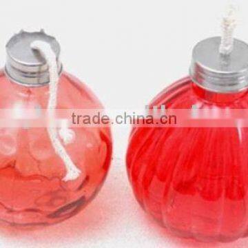 glass oil lamp