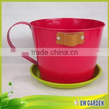 China Direct Sale High Grade Handmade Cup Shape Flower Pot photo-6