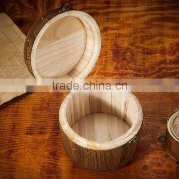 Coffee Bean Packaging Wood Barrel photo-5