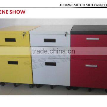 Movable File Cabinet, 3 Drawer Cabinet, Moving File Chest photo-5