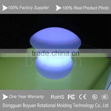 Natural Lovely Color Table Decoration LED glowing Mushroom Lamp