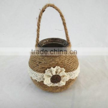 2014 latest glassware flower holder for home decoration