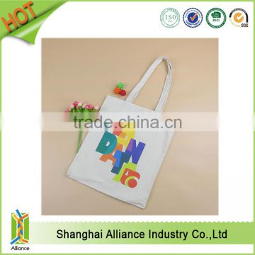 Standard size cotton tote bag with custom design