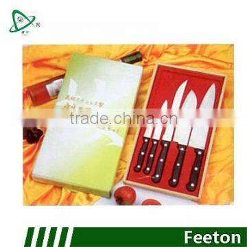 6pcs knife set in wooden case