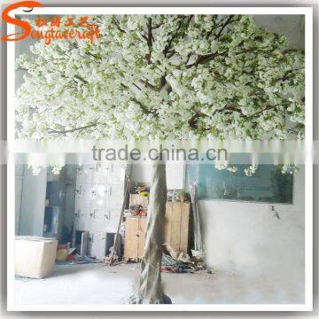 Hot Sale Manufacture China Artificial Cherry Tree Decoration Indoor Fake Tree Artificial White Cherry Blossom Tree photo-4