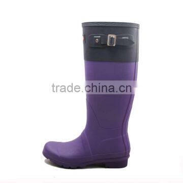 Rubber Rain Boots Pvc Rain Boots Women Wellington Boots photo-5