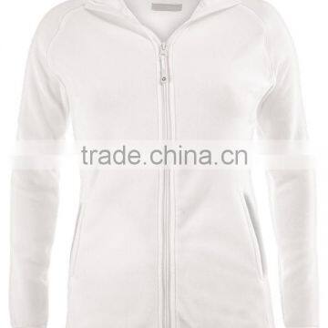 White Cross Scrubs Comfortable Fit Fleece High Collar and Zipper Pull Down Front Warm Sport Jacket photo-4
