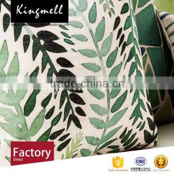 Customized Green Colorful Cotton Linen Cushion Car Cushion photo-2