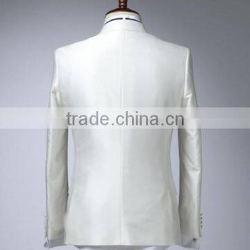 2016 Gentleman Style Custom Made Men Suits Tailor Suit Blazer + Pants for Wedding photo-3